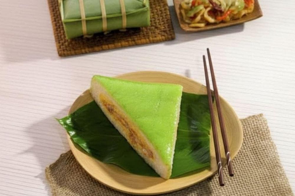 Bánh dẻo thơm, ngậy vị thịt và đậu